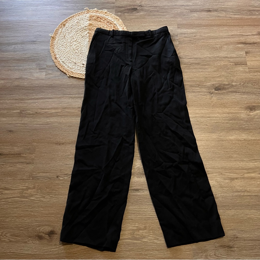 Armani Collezioni Made In Italy Virgin Wool Womens Dress Pants Read Desc